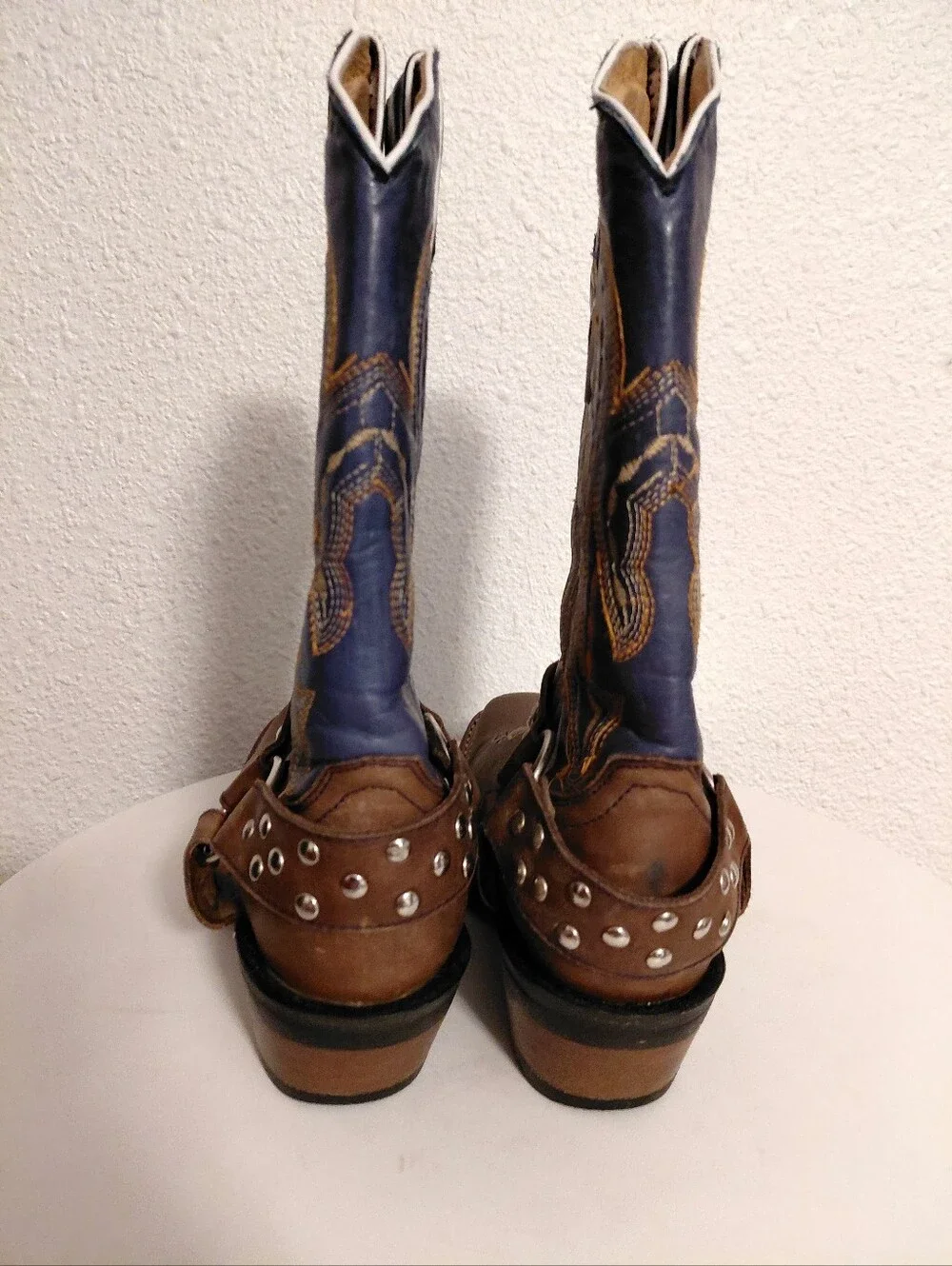 West Wind Western  Leather  Square Toe Midcalf Boots